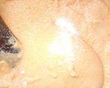 A picture of step 3 of Akara (beans cake).