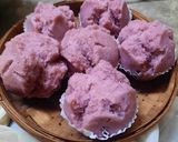 Foto langkah ke 10 dari resep Bolu Kukus Ubi Ungu.