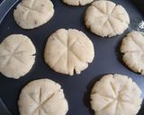 A picture of step 5 of Semolina coconut cookies (eggless).