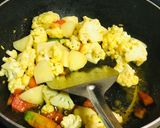A picture of step 4 of Simple Sunday Breakfast/Brunch in typical Bengali Households.