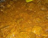 A picture of step 2 of Spicy fried kaleji🔥.