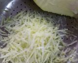 A picture of step 3 of Vatli Dal - Ground Lentil stir fry.