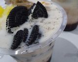 Foto langkah ke 2 dari resep Choco milk with toping oreo.