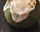 Foto del paso 4 de la receta: Calabacines redondos rellenos
