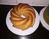 A picture of step 7 of Vanilla Cake. (1kg Gender Reveal Cake).