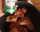 Foto del paso 1 de la receta: Pollo 🐥 al V8 fácil, sin aceite con mucho sabor