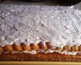 Fahéjas szelet piskótával és fehérboros krémmel recept fázis 2 fotója