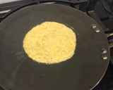 A picture of step 5 of Tawa oats pancake.