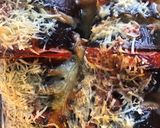 Foto del paso 5 de la receta: Berenjena rellena con papas al horno