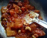 টমেটো, আম সত্ত্ব, খেজুরের চাটনি(Tomato, khejur,aamsatwo chutney recipe in Bengali) রেসিপি ধাপ - 3 ছবি
