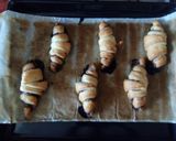 Csokis tekercs recept fázis 5 fotója