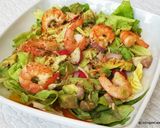 Une image de l'étape 3 de Salade de crevettes à la noix de coco.