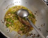 A picture of step 4 of Masoor dal.