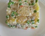 Foto del paso 13 de la receta: Ensaladilla con piña, espárragos y mahonesa de hierbabuena
