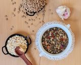 Foto del paso 4 de la receta: Sopa de lentejas (lentejón) con avena tostada 🌱 (legumbre + cereal)