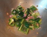 A picture of step 8 of Cabbage Manchurian.