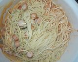 Foto del paso 5 de la receta: Spaghetti con salchichas