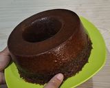 Foto langkah ke 7 dari resep Bolu karamel/bolu sarang semut 4 telur.