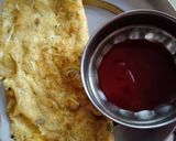 झटपट ऑमलेट (Jhatpat omelette recipe in Hindi) रेसिपी चरण 4 फोटो
