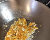 A picture of step 2 of Salted Egg Yolk with Bitter Gourd.