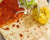रोटी सैंडविच (Roti Sandwich recipe in hindi) रेसिपी चरण 2 फोटो
