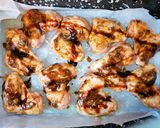 Mézes-gyömbéres fűszeres csirkeszárnyak recept fázis 2 fotója