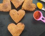 Bajre ka vada in heart shape(pearl millet flour) recipe step 6 photo