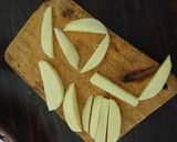 Foto del paso 1 de la receta: Papas fritas con carne y pollo