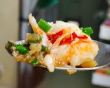 รูปขั้นตอนการทำที่ 7 ของ กุ้งลายเสือนึ่งกระเทียม