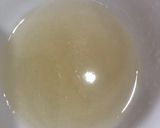 Hình bước làm 1 của món Tào phớ siêu tốc