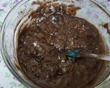 A picture of step 7 of Christmas special eggless plum cake.
