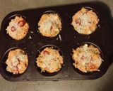 A picture of step 7 of Onion stalk sweet potato muffins.