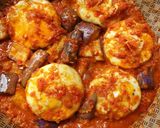 Foto langkah ke 6 dari resep Telur Ceplok Oven Balado (Less Oil-Low Calories).