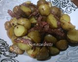 Foto langkah ke 3 dari resep Garlic Potatoes Herbs.