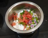 A picture of step 2 of Jowar Carrot Dosa.