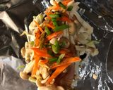 Foto langkah ke 3 dari resep 116. Steam salmon with vegetables.