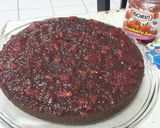 Foto langkah ke 4 dari resep Eggless Chocolate Cake (Simple Birthday Cake Tanpa Telur).