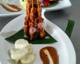 Foto langkah ke 8 dari resep Sate ayam bumbu kacang.