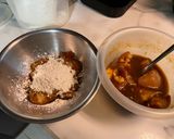 A picture of step 4 of Karaage (fried chicken).