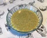 Une image de l'étape 5 de Sauce salade moutarde figue.