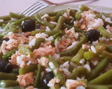 Foto del paso 3 de la receta: Ensalada tibia de judías verdes, arroz  y atún