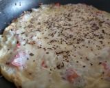 A picture of step 3 of Potato Cheese Omlette- Kids Snack Brunch.