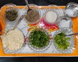 A picture of step 3 of Palak Cheese Kebeb.