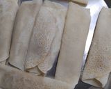 A picture of step 6 of Kheer Patishapta.