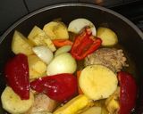 Foto del paso 4 de la receta: Pollo con vegetales