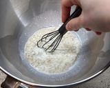 A picture of step 1 of Korean sticky rice donuts (꽈배기).