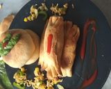 A picture of step 6 of Baked stuffed pav.