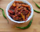 A picture of step 8 of Instant Carrot & Raddish Achaar.