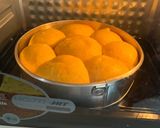 Foto langkah ke 5 dari resep Pumpkin Milk Bun / Roti Sobek Susu Labu Kuning 🎃.