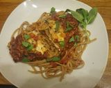 A picture of step 14 of Healthier Baked Chicken Parmesan.